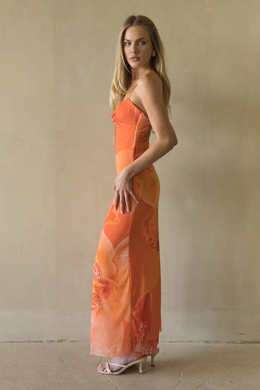 Chelley Keyhole Maxi Dress
