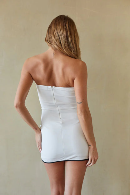 Maisie Contrast Mini Dress