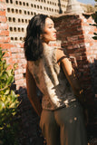 Kellie Floral Knit Vest FINAL SALE