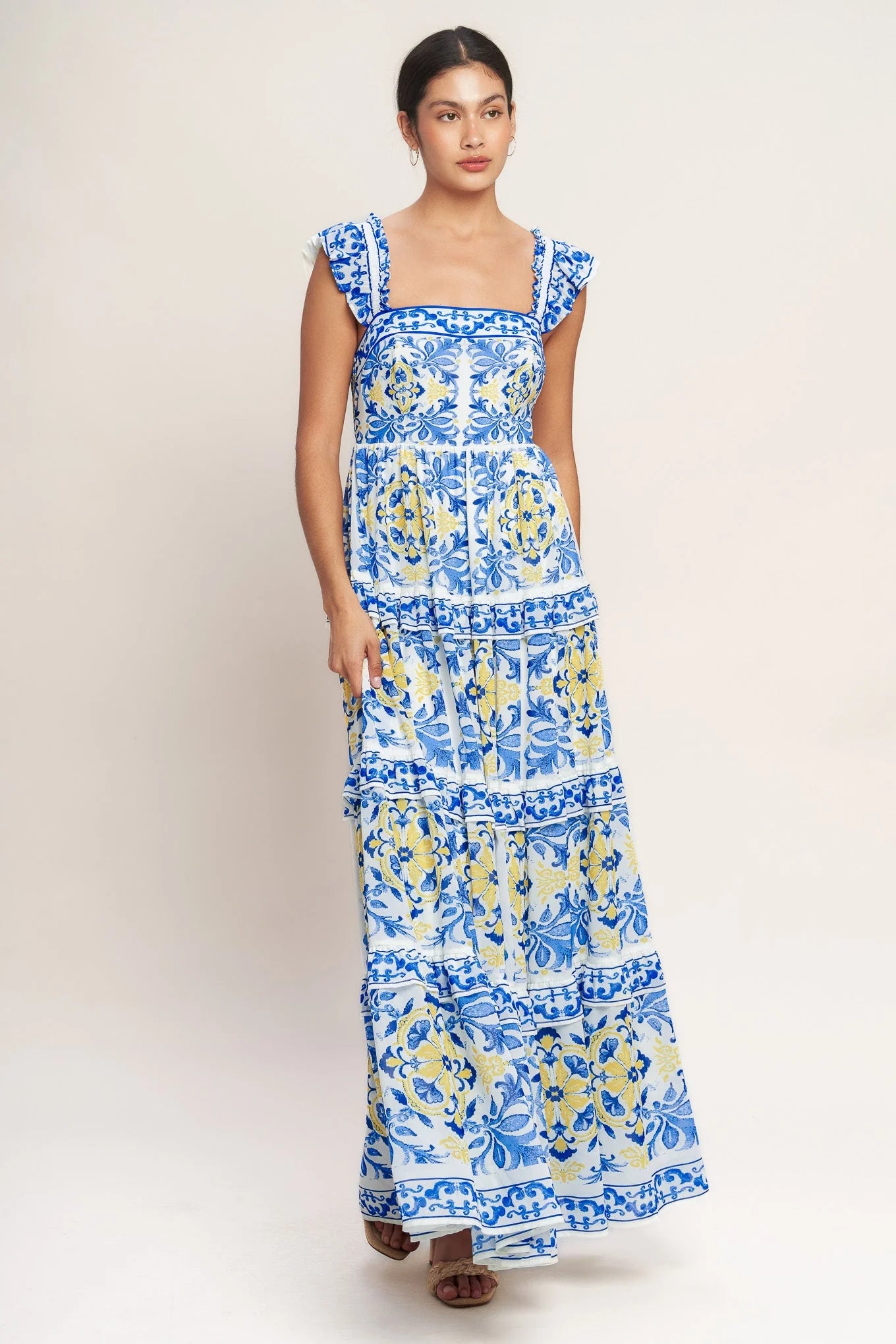 SALTY AIR SWEETHEART BLUE MAXI DRESS