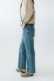 Elise Wide Leg Jeans in Medium Wash