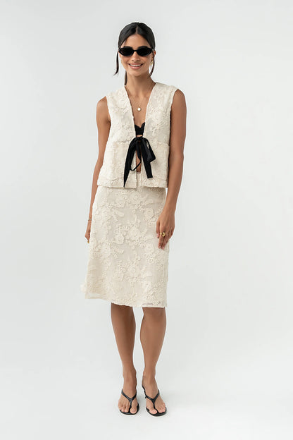 Justin Crochet Vest