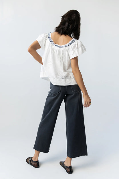 Margot Embroidered Blouse