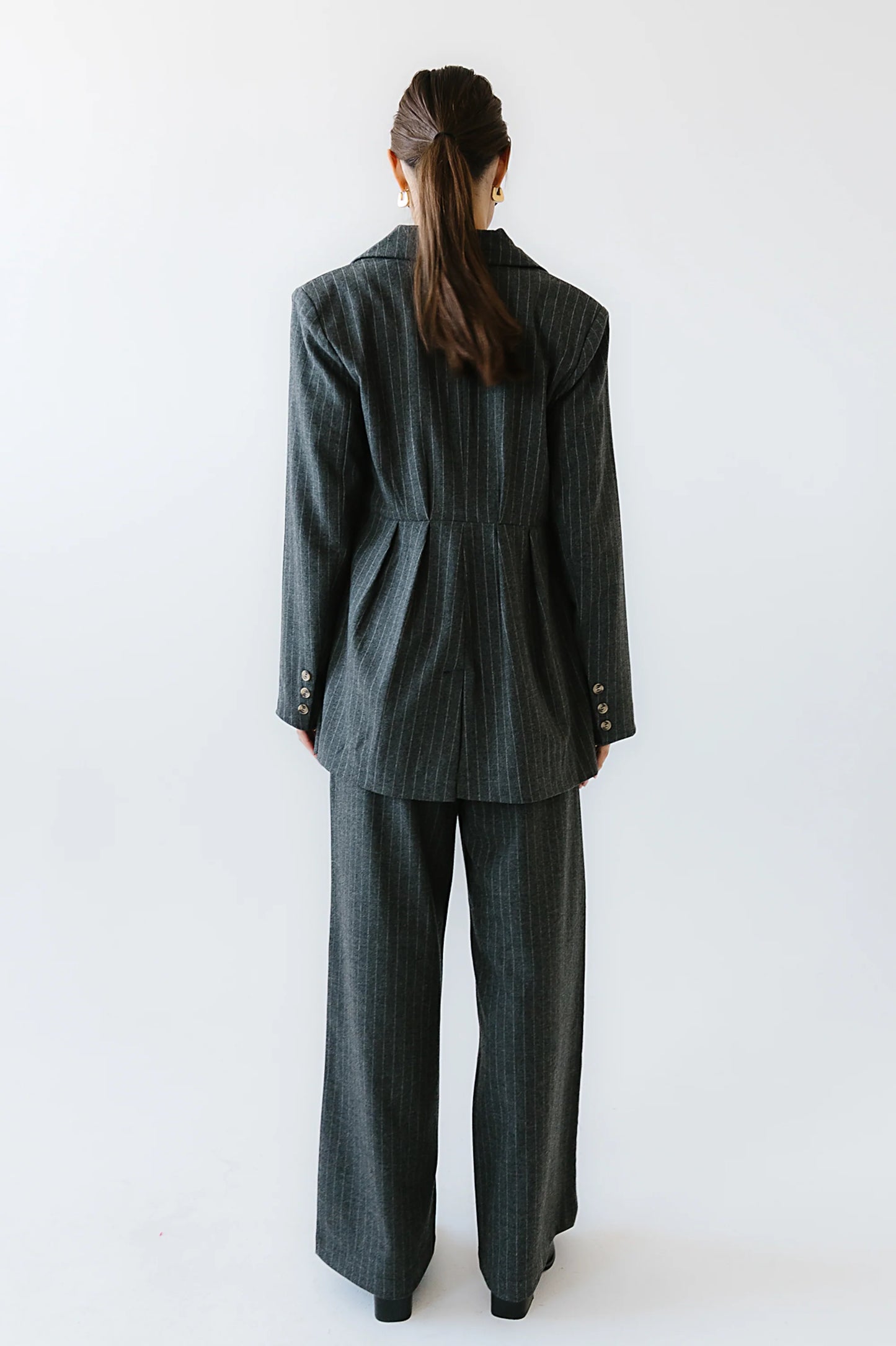 Joey Pinstripe Blazer
