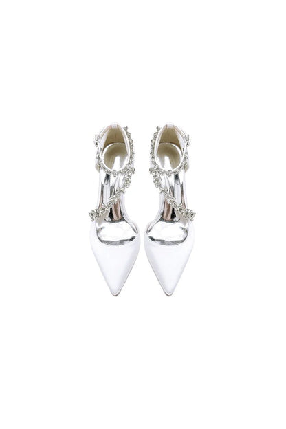 Pointed Toe Slingback Strap High Heel