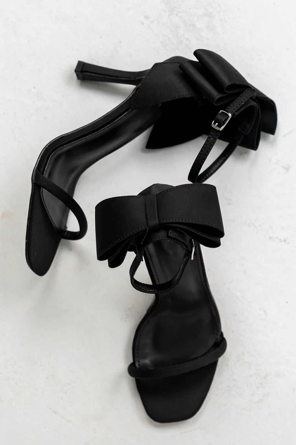 Marcel Bow Heels in Black
