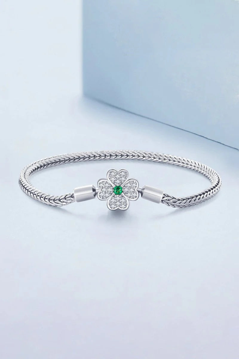 Lucky Four Leaf Clover Bracelet