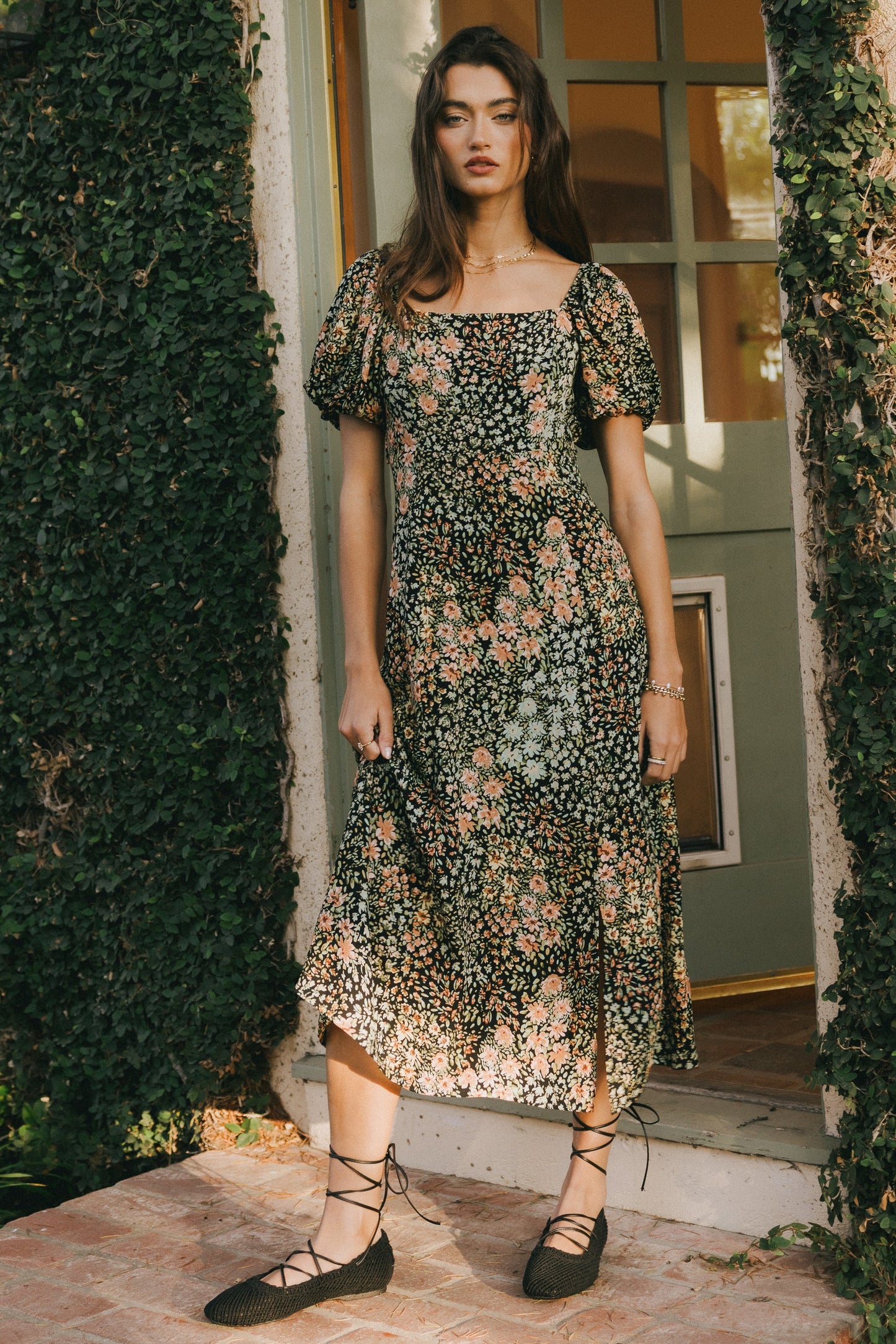 Vienna Floral Maxi Dress FINAL SALE