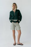 Polly Knit Jacket in Green