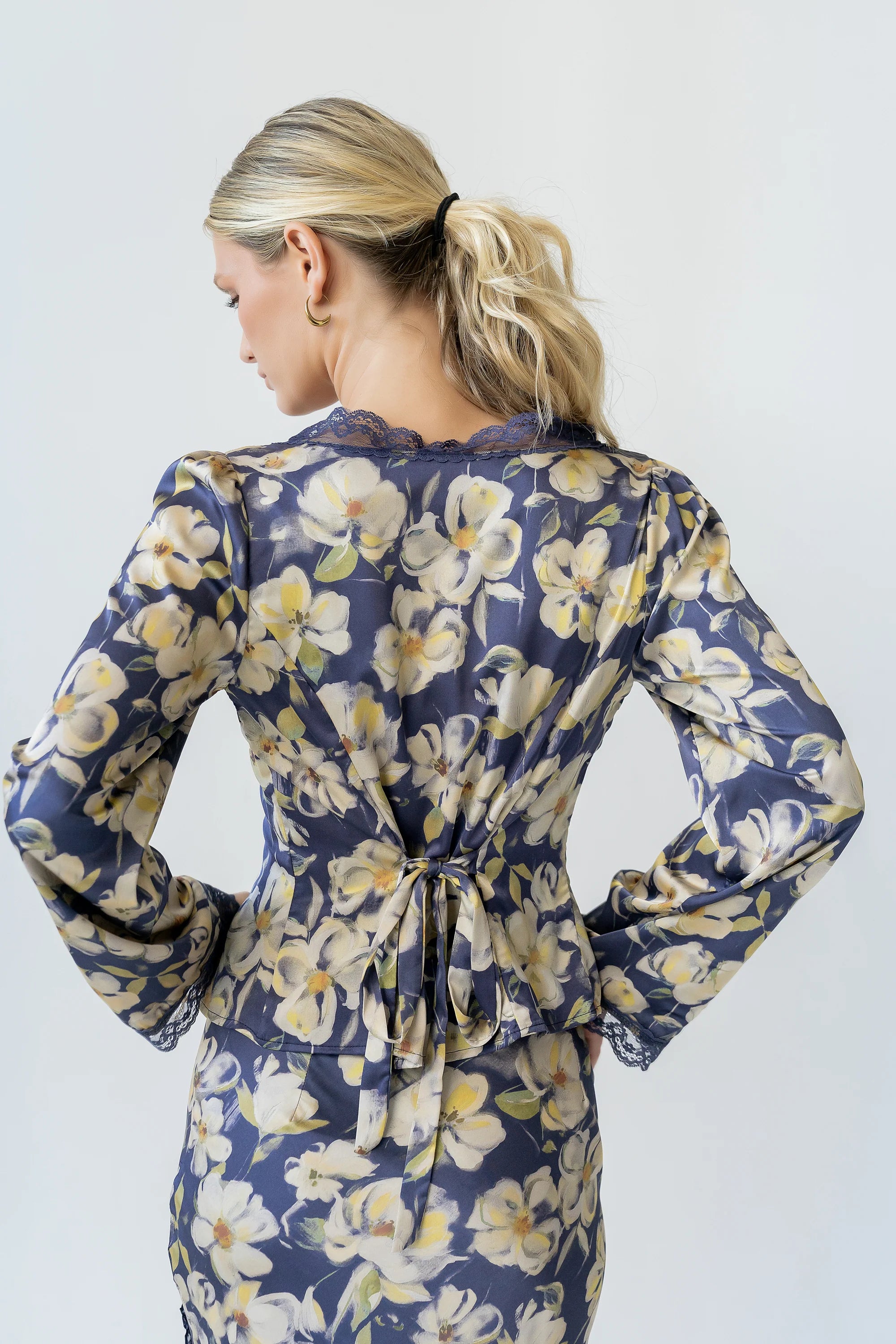 Kirsty Floral Satin Top