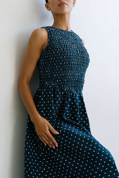 Jasmine Denim Midi Dress