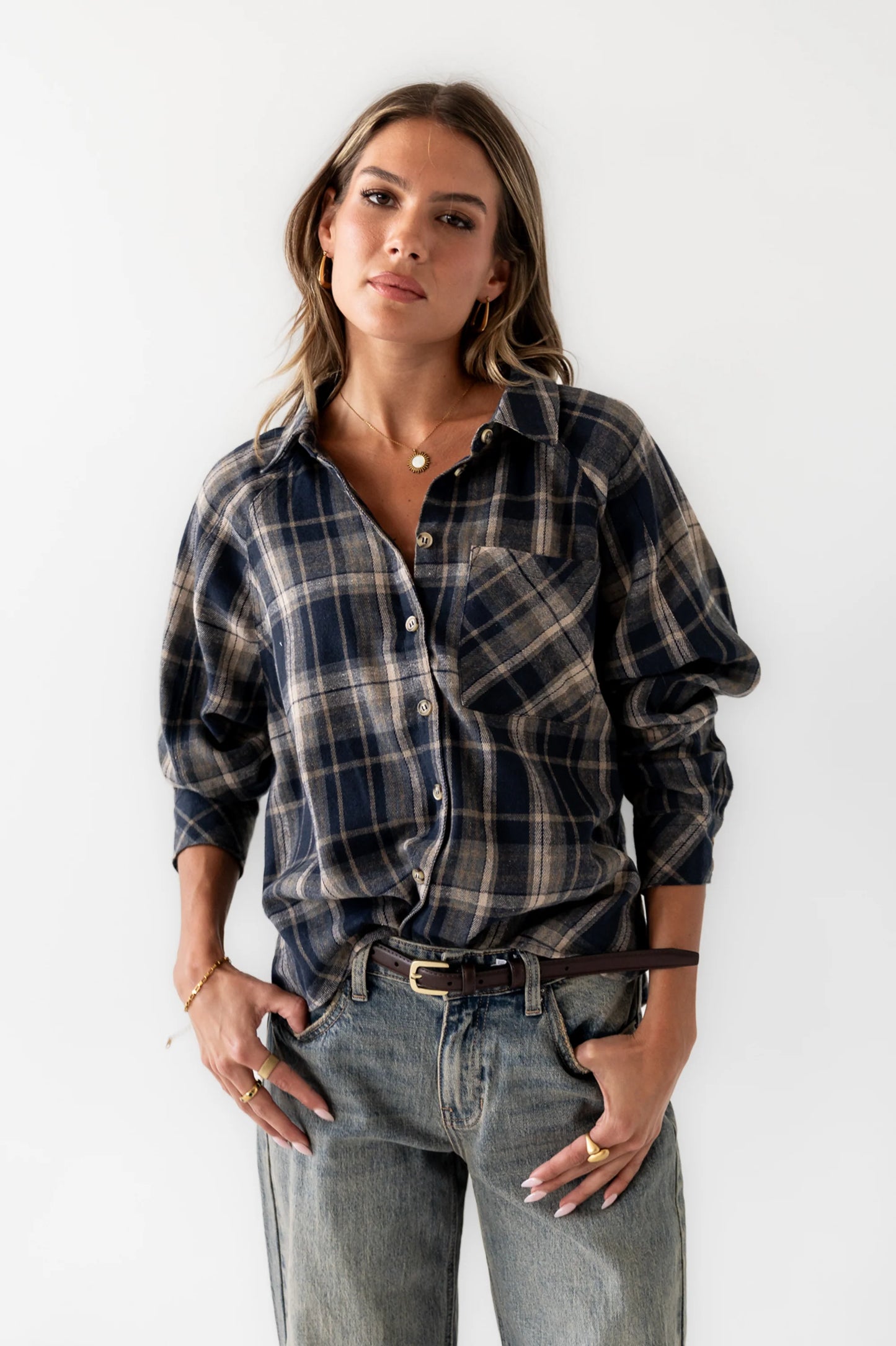 Ramero Oversized Button Up FINAL SALE