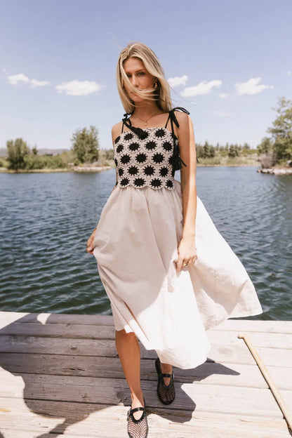 Perran Crochet Bodice Dress FINAL SALE