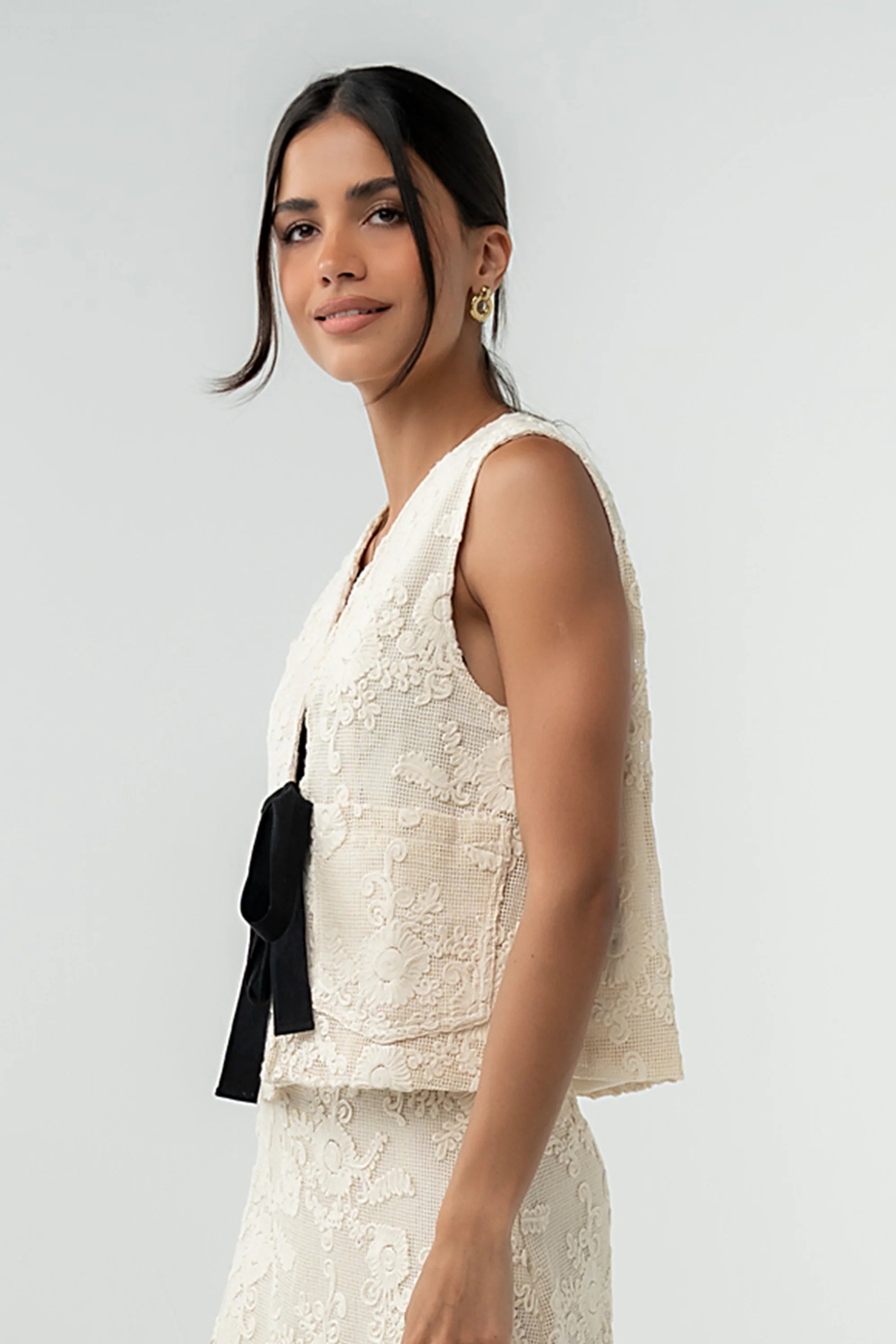 Justin Crochet Vest