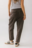 Rosie Tencel Loose Pants in Charcoal FINAL SALE