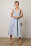 Archie Striped Midi Dress FINAL SALE