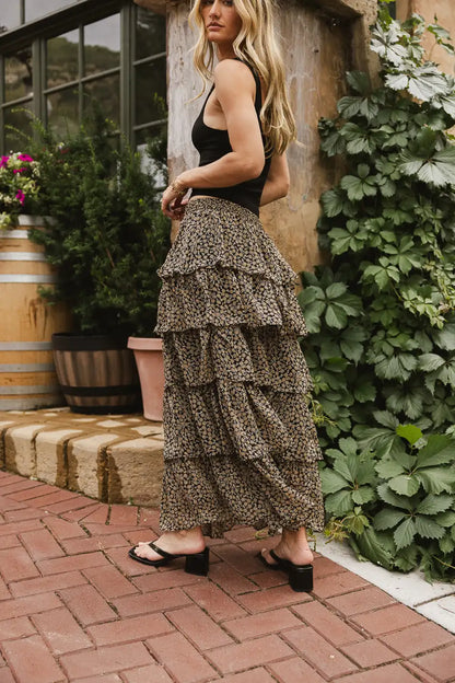 Kat Ditsy Floral Skirt FINAL SALE