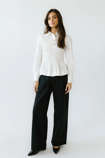 Pauly Smocked Blouse FINAL SALE
