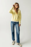 Pattie Collared Sweater in Yellow