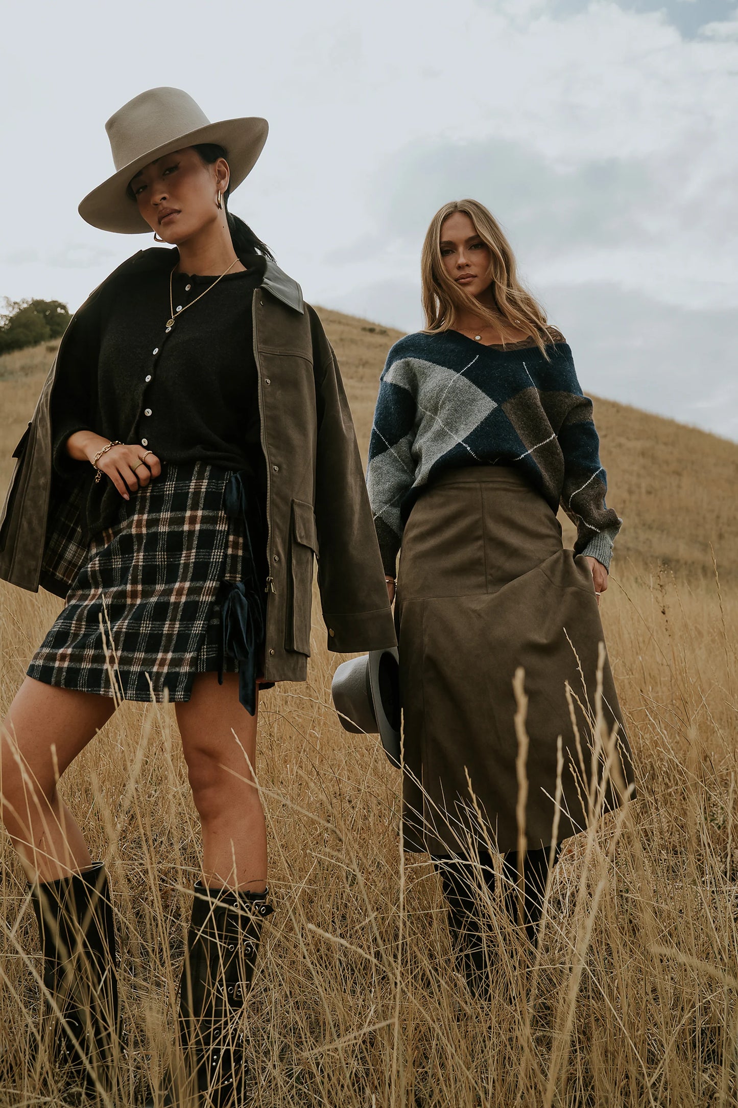 Haven Plaid Mini Skort FINAL SALE