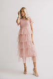 Marcella Ruffle Midi Dress FINAL SALE