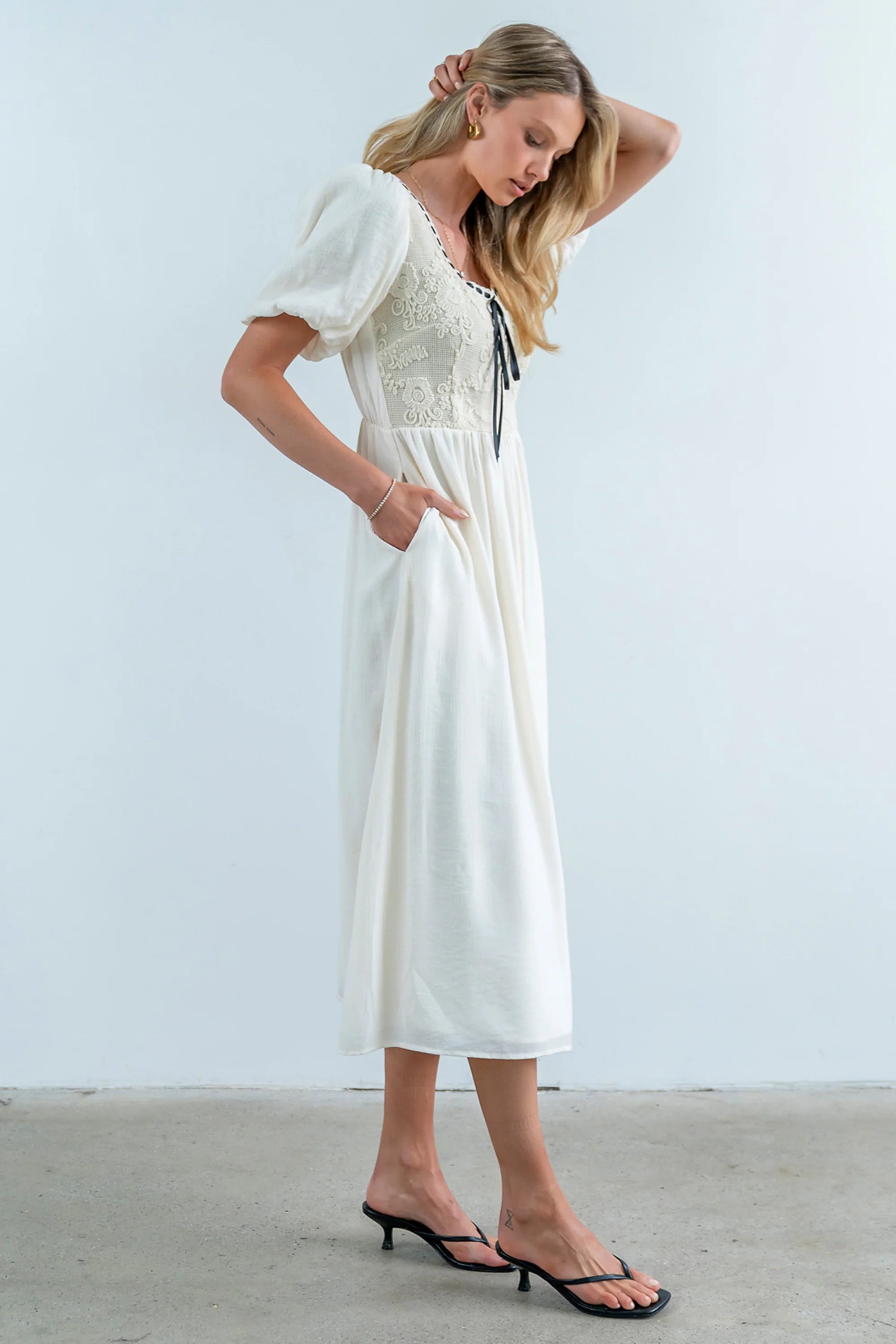 Camryn Embroidered Maxi Dress