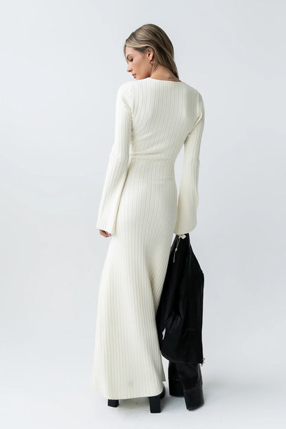 Torrey Maxi Dress in Cream