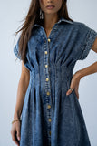 Annie Denim Midi Dress