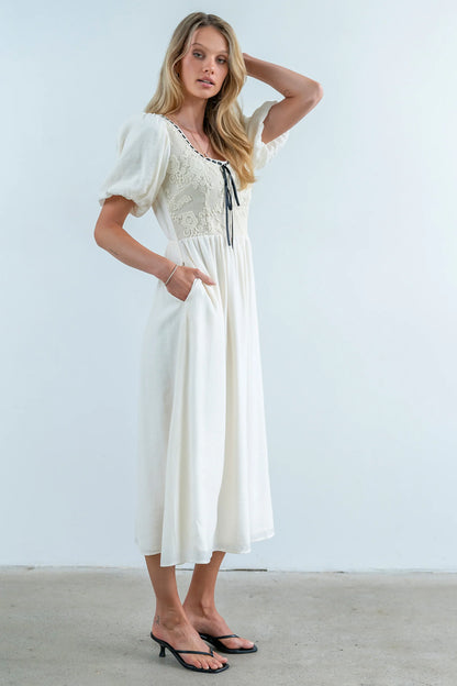 Camryn Embroidered Maxi Dress