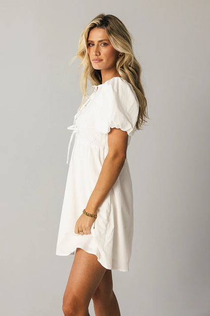 Penn Bow Mini Dress FINAL SALE