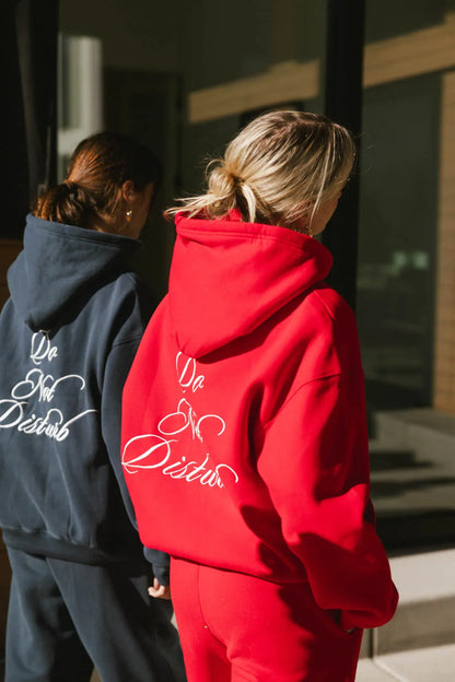 Do Not Disturb Sweatshirt in Red FINAL SALE