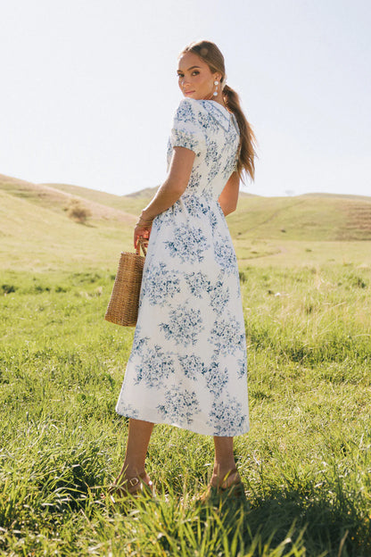 Kyrie Floral Midi Dress FINAL SALE