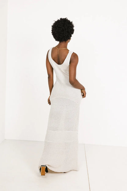 Sonnet Knit Maxi in Natural FINAL SALE