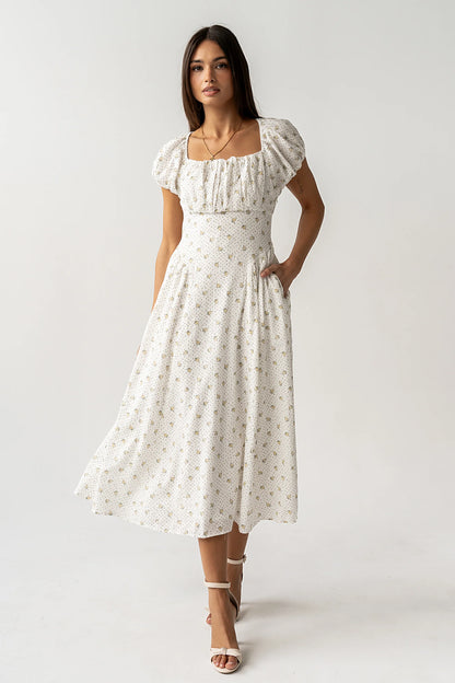 Freda Floral Maxi Dress
