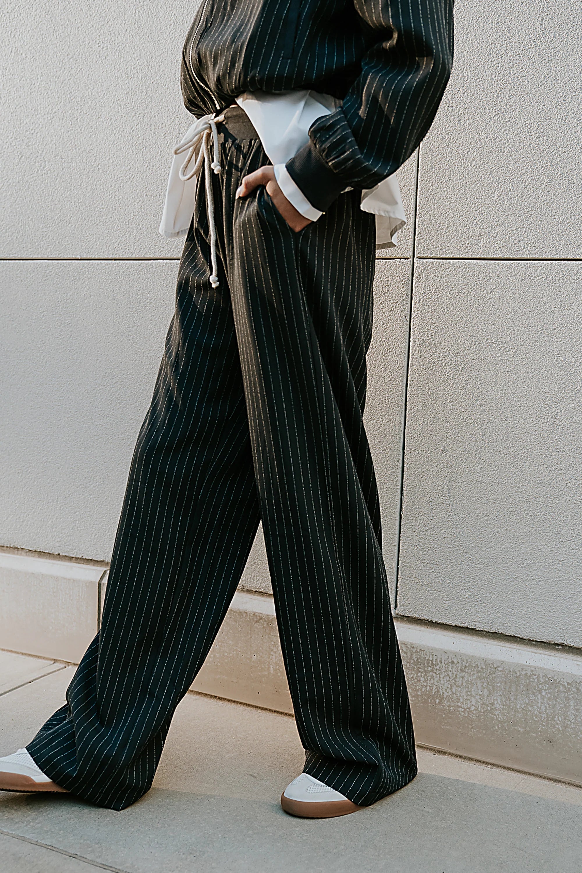 Valeria Striped Straight Leg Pants FINAL SALE