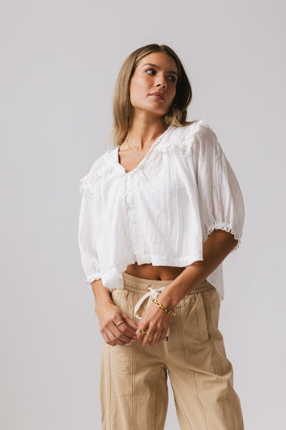 Diana Sheer Blouse FINAL SALE