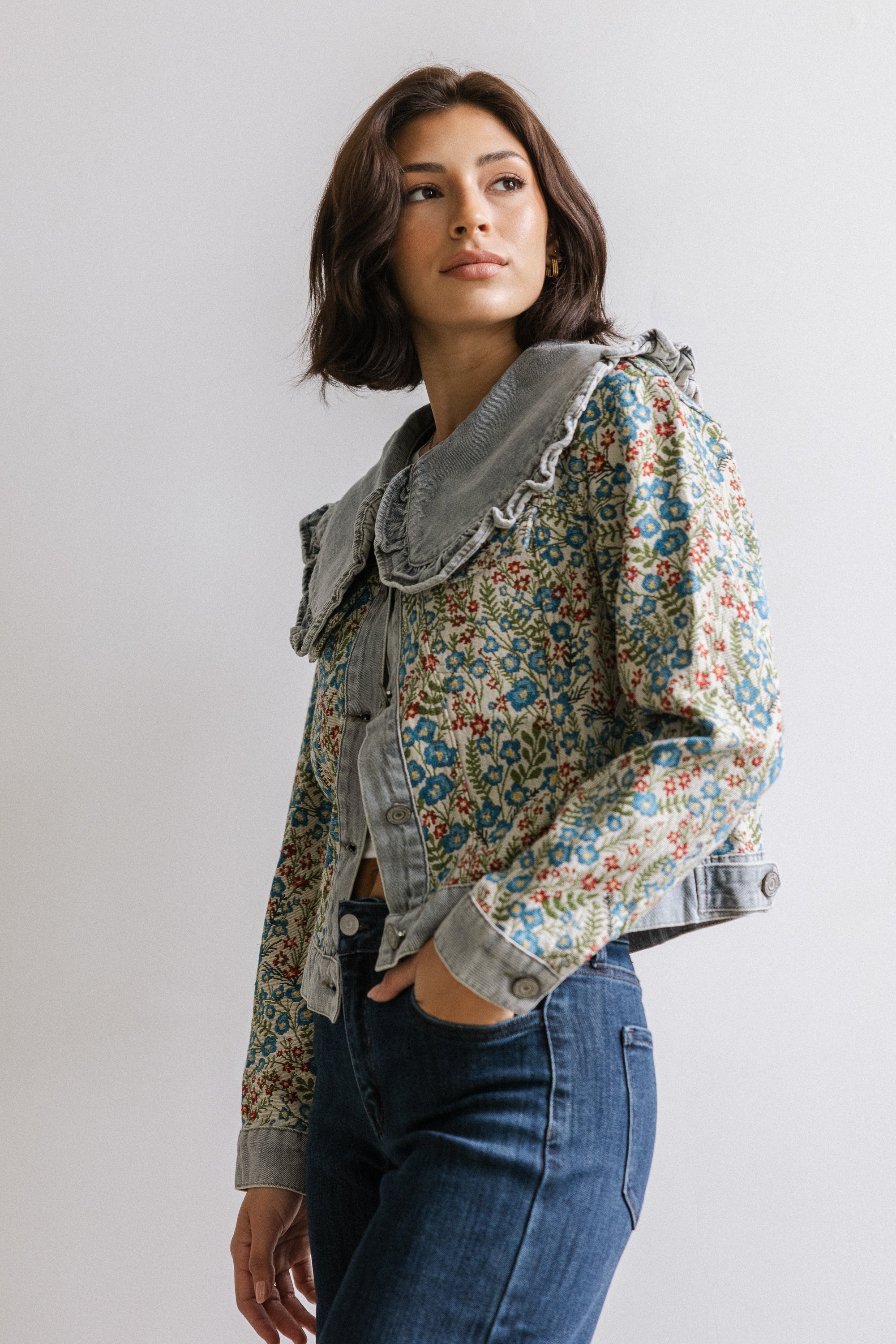 Tisha Floral Jacket FINAL SALE