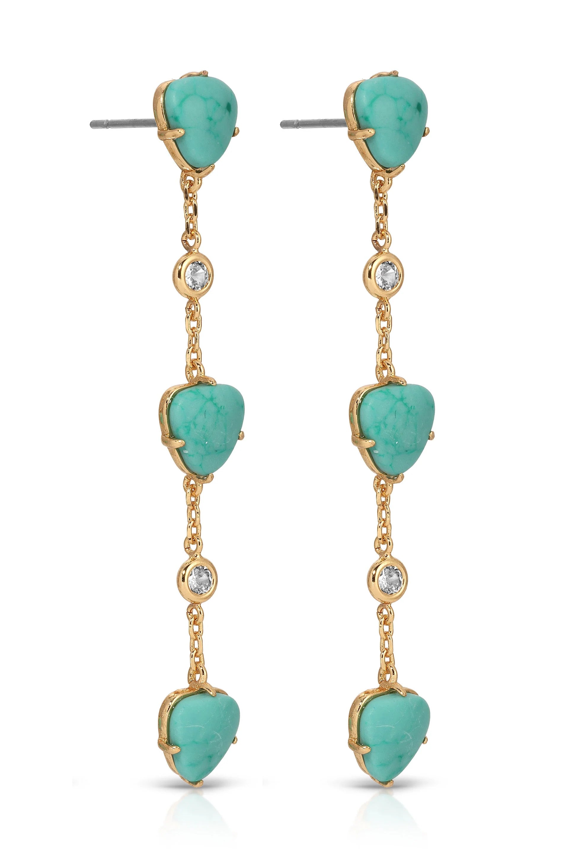Turquoise Solstice Dangle Earrings