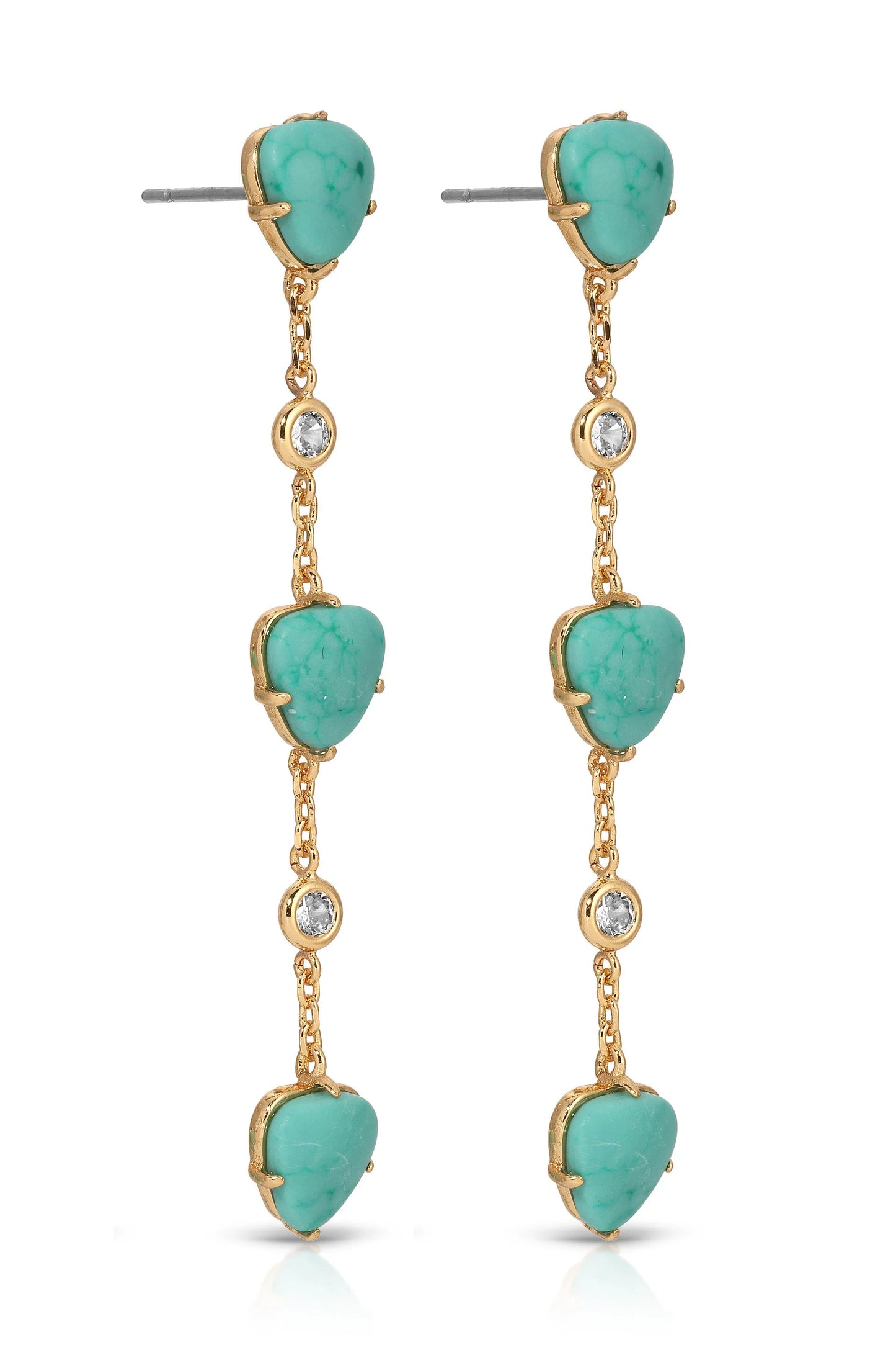 Turquoise Solstice Dangle Earrings