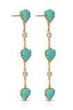 Turquoise Solstice Dangle Earrings