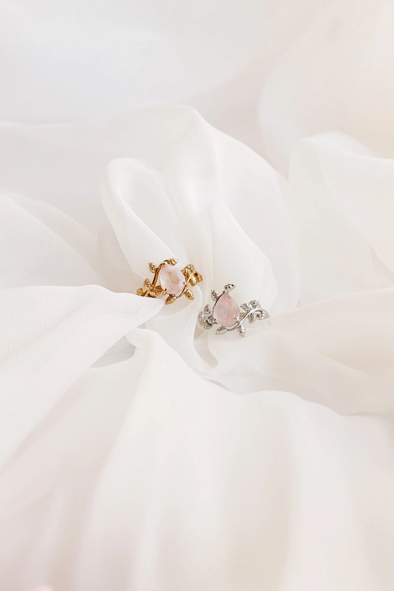 Seraphina Rose Quartz Ring