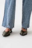 Steve Madden Shay Slingback Flats in Olive FINAL SALE