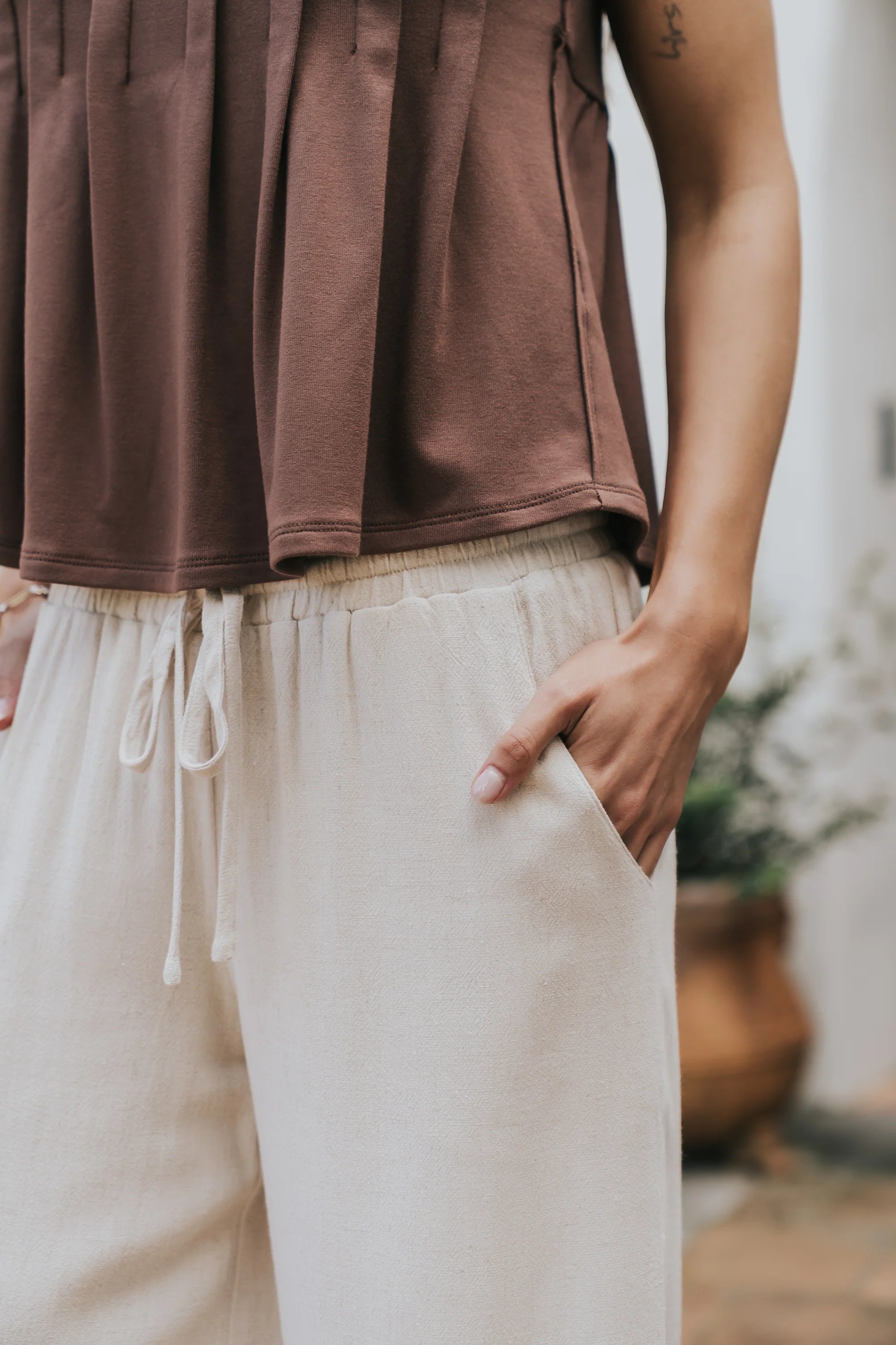 Manny Wide Leg Pants