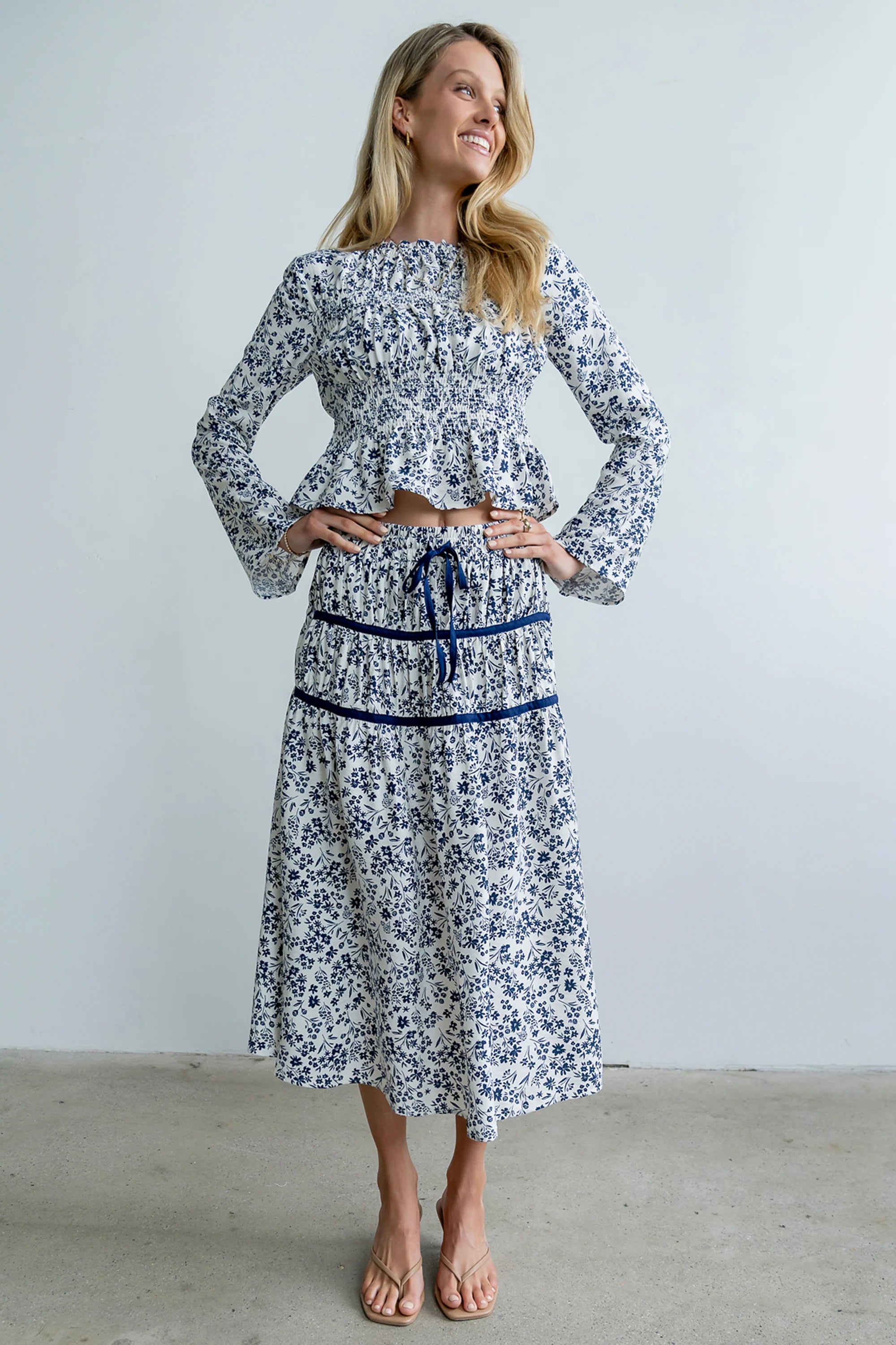 Blakely Floral Maxi Skirt