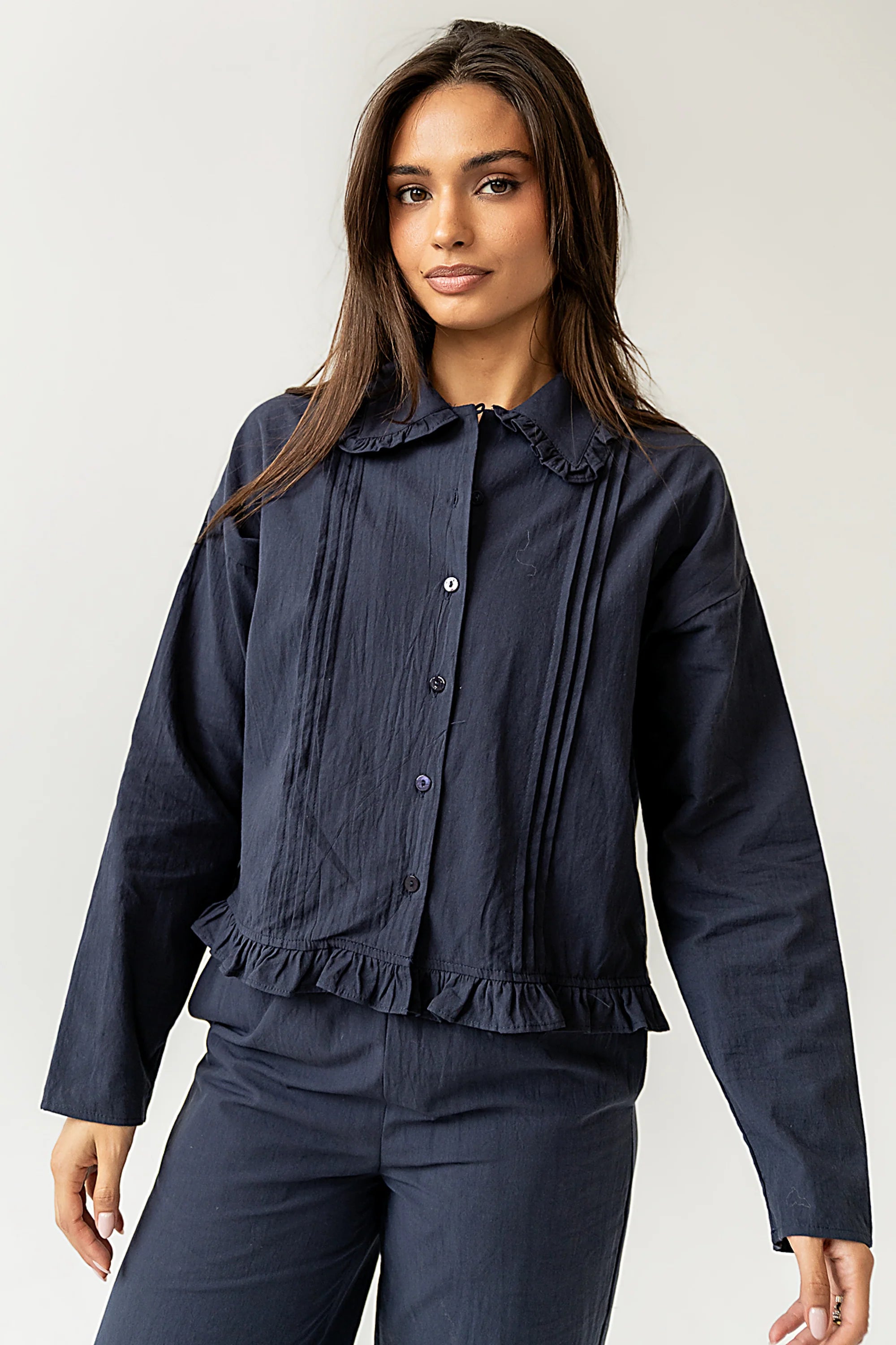 Alora Collared Blouse
