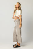 Oliver Extra Wide Leg Jeans in Gray FINAL SALE