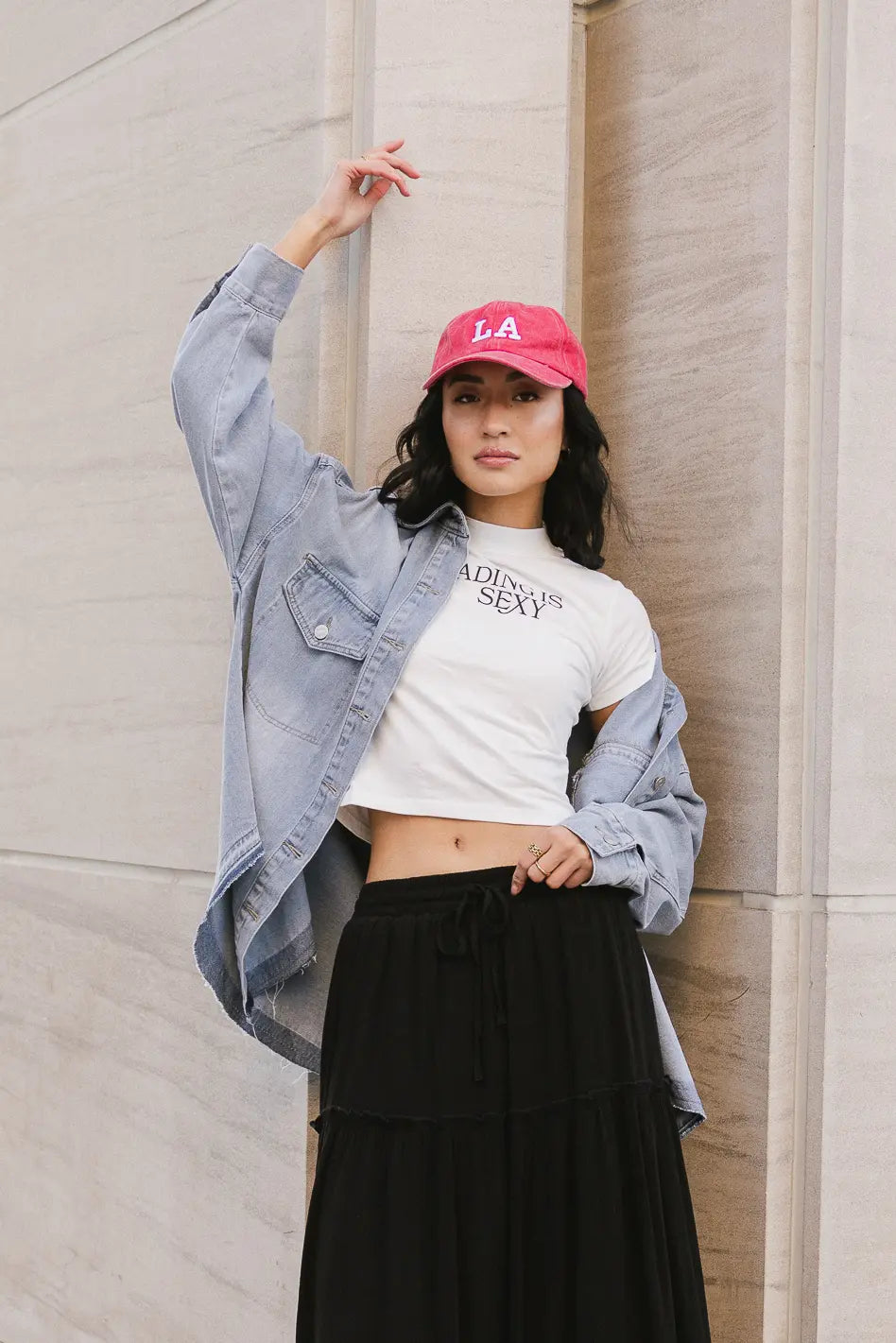 Out And About Denim Jacket FINAL SALE