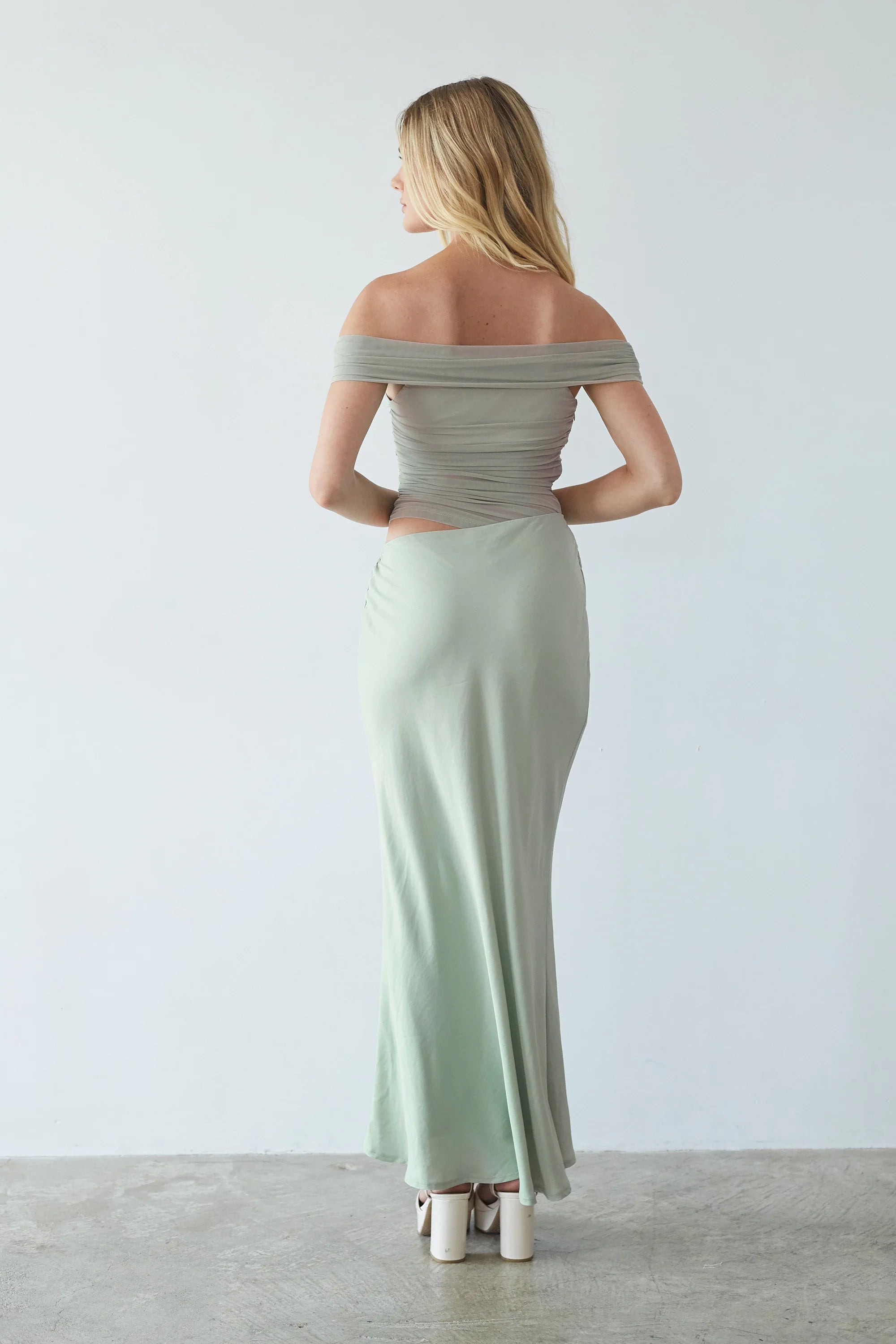 Rosalia Mesh Maxi Dress