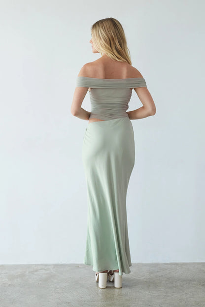 Rosalia Mesh Maxi Dress