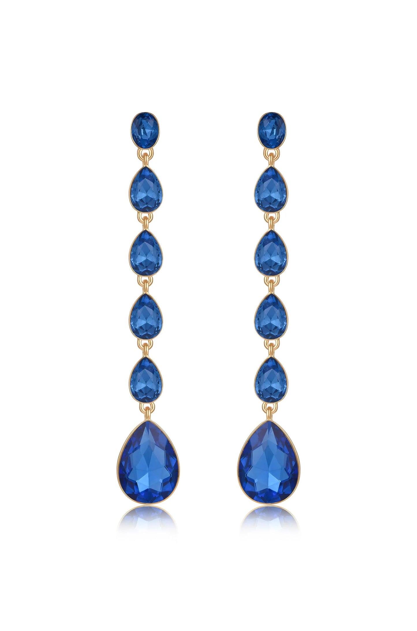 Crystallized Drop Earrings